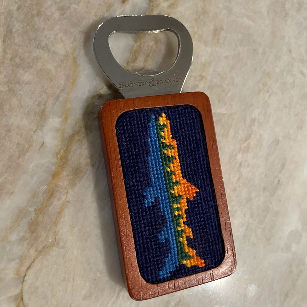 Lake Trout Needle Point Bottle Opener
